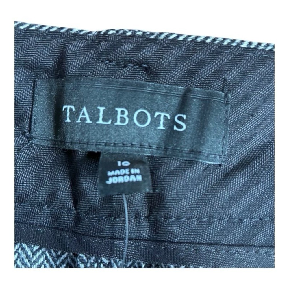 NWT Talbots Womens Pants Size 16 Gray Wool Blend - Picture 5 of 9